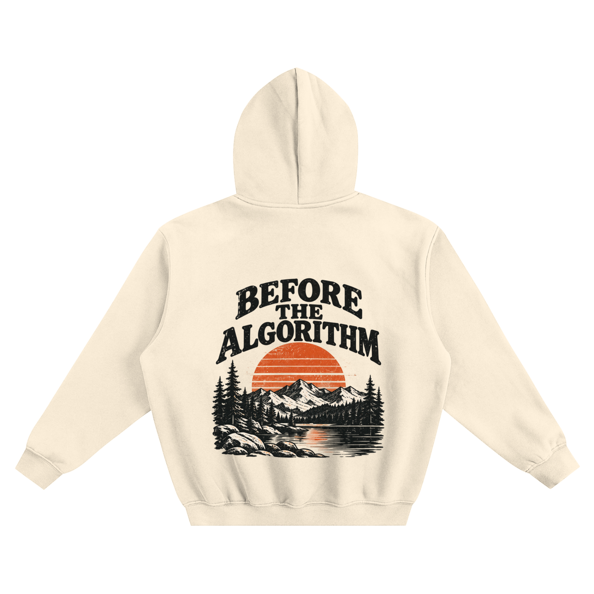 Fleeced Boxy Hoodie