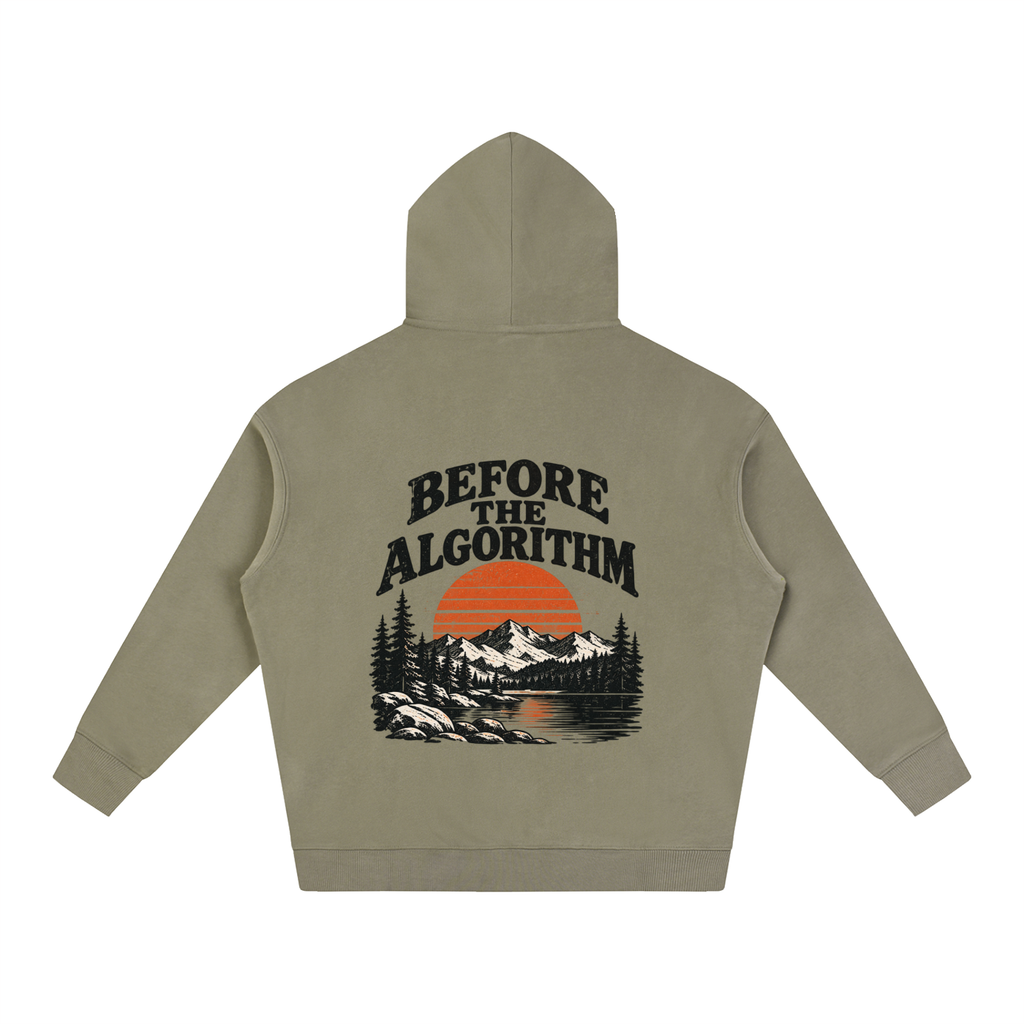 Oversize Fleeced Hoodie