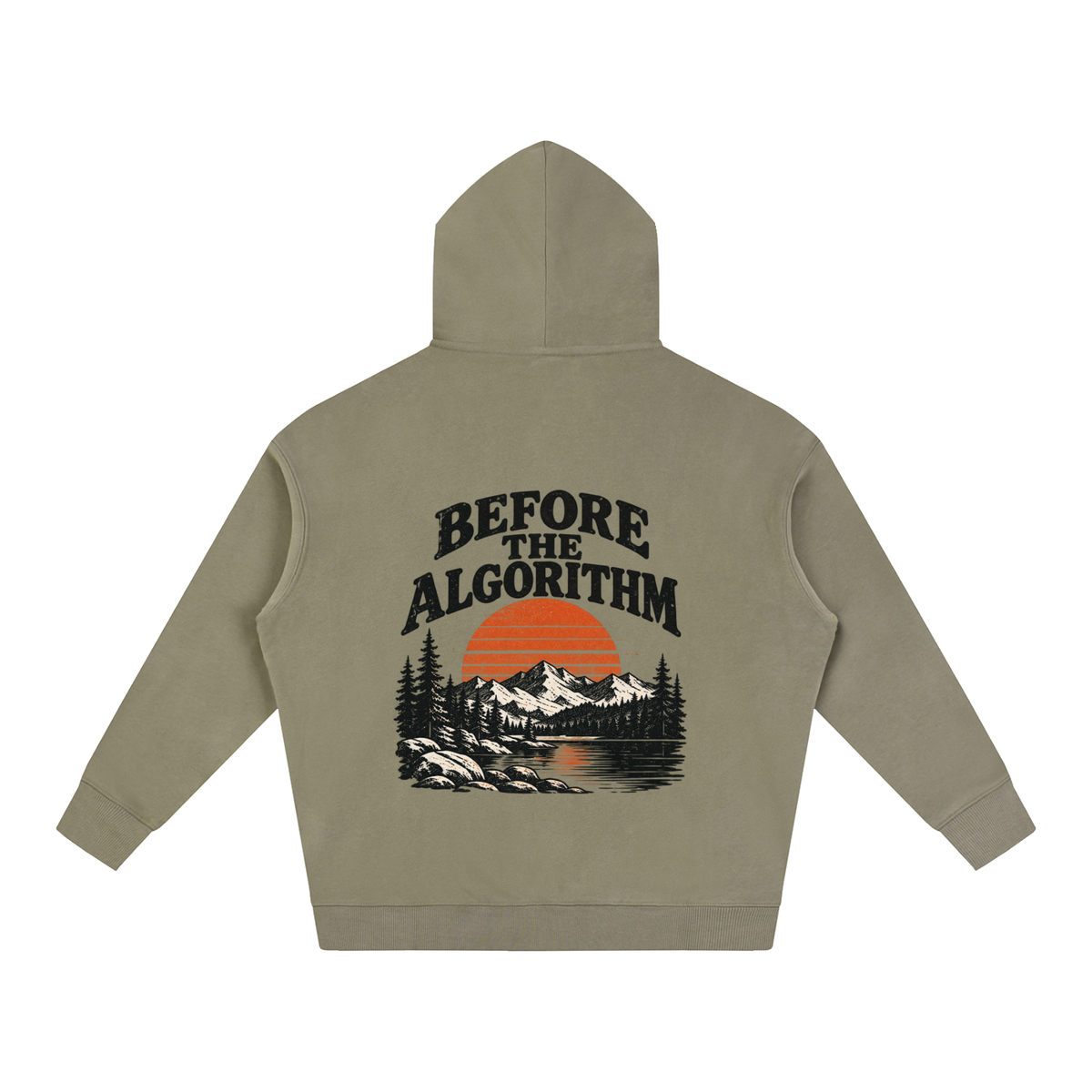 Oversize Fleeced Hoodie