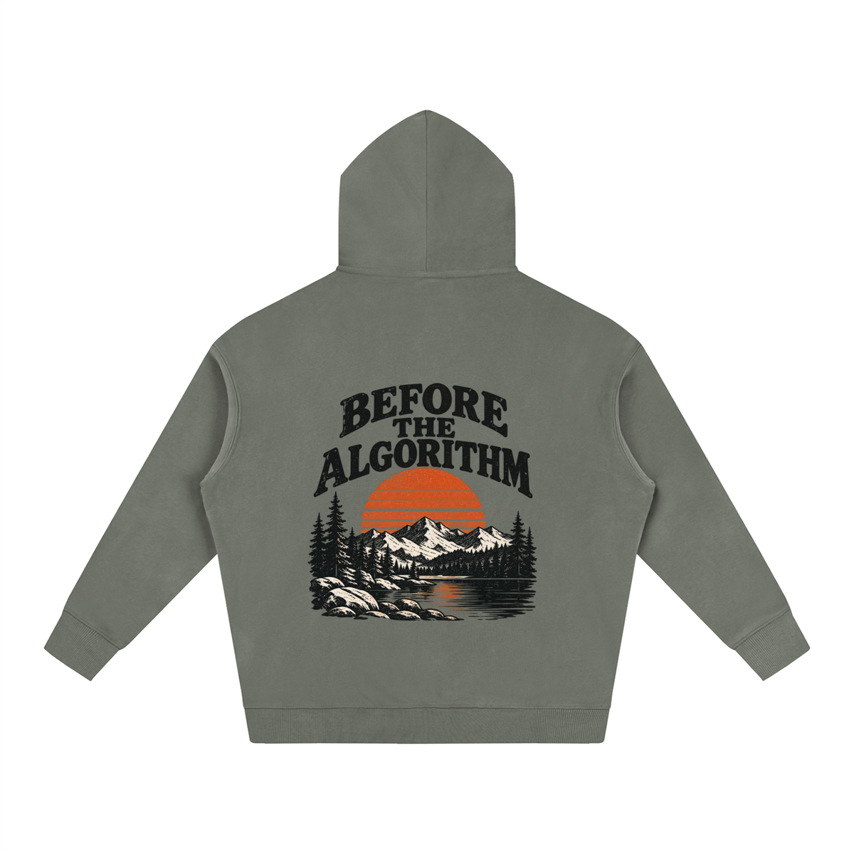 Oversize Fleeced Hoodie