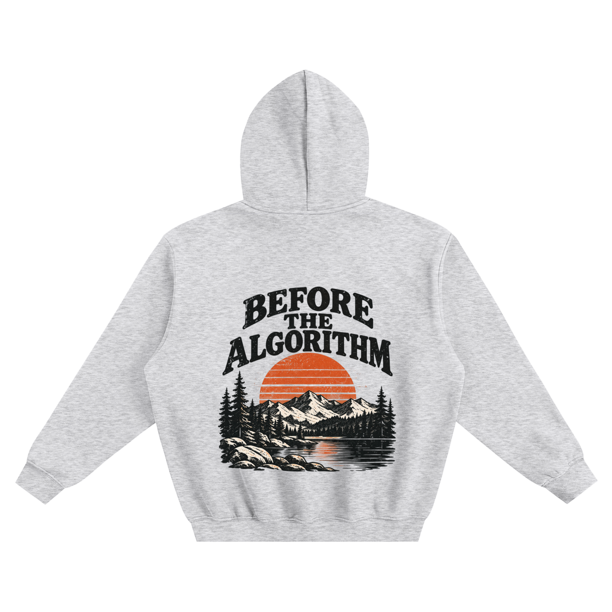 Fleeced Boxy Hoodie