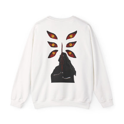 Kokushibo Crewneck Sweatshirt — Anime Demon Slayer-Inspired Design