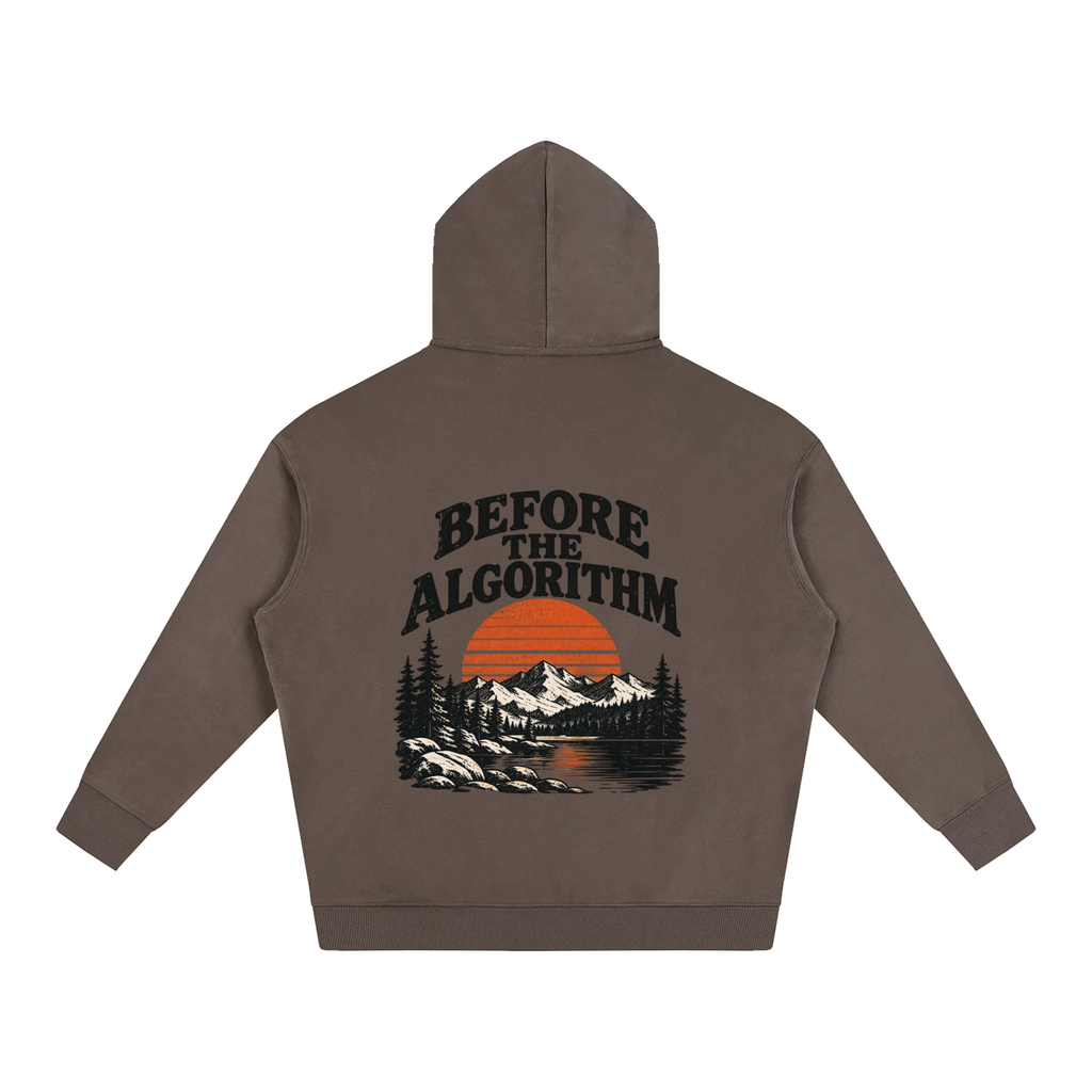 Oversize Fleeced Hoodie