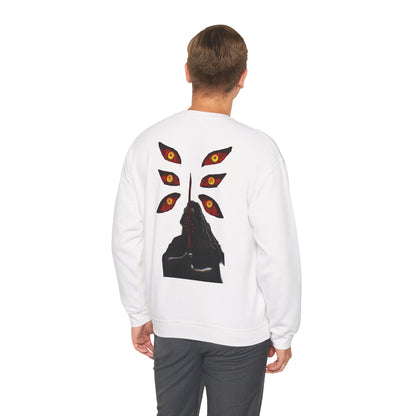 Kokushibo Crewneck Sweatshirt — Anime Demon Slayer-Inspired Design