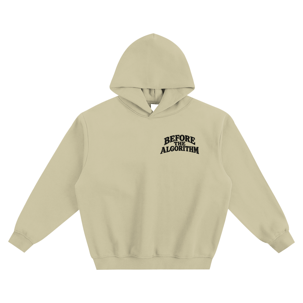 Fleeced Boxy Hoodie