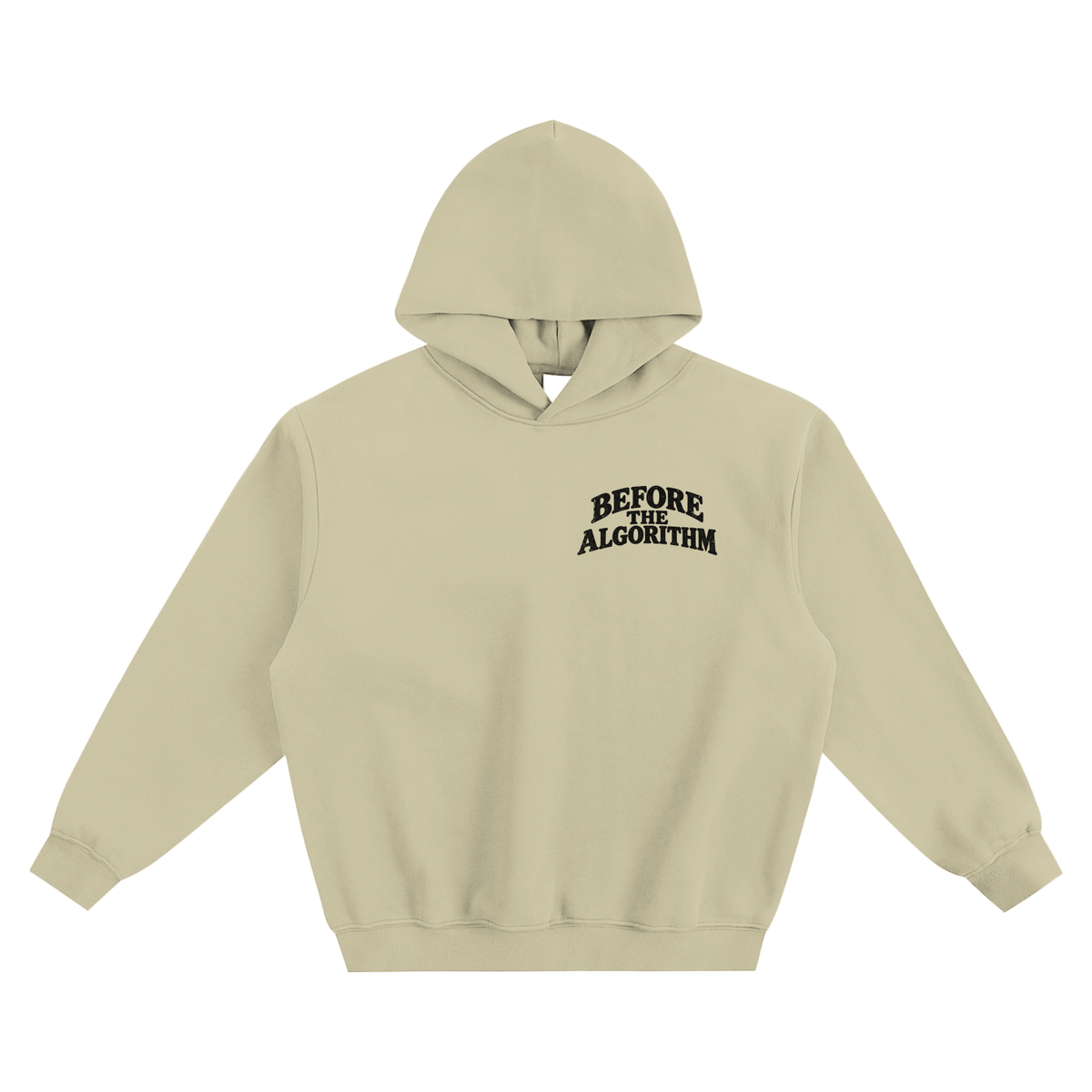 Fleeced Boxy Hoodie