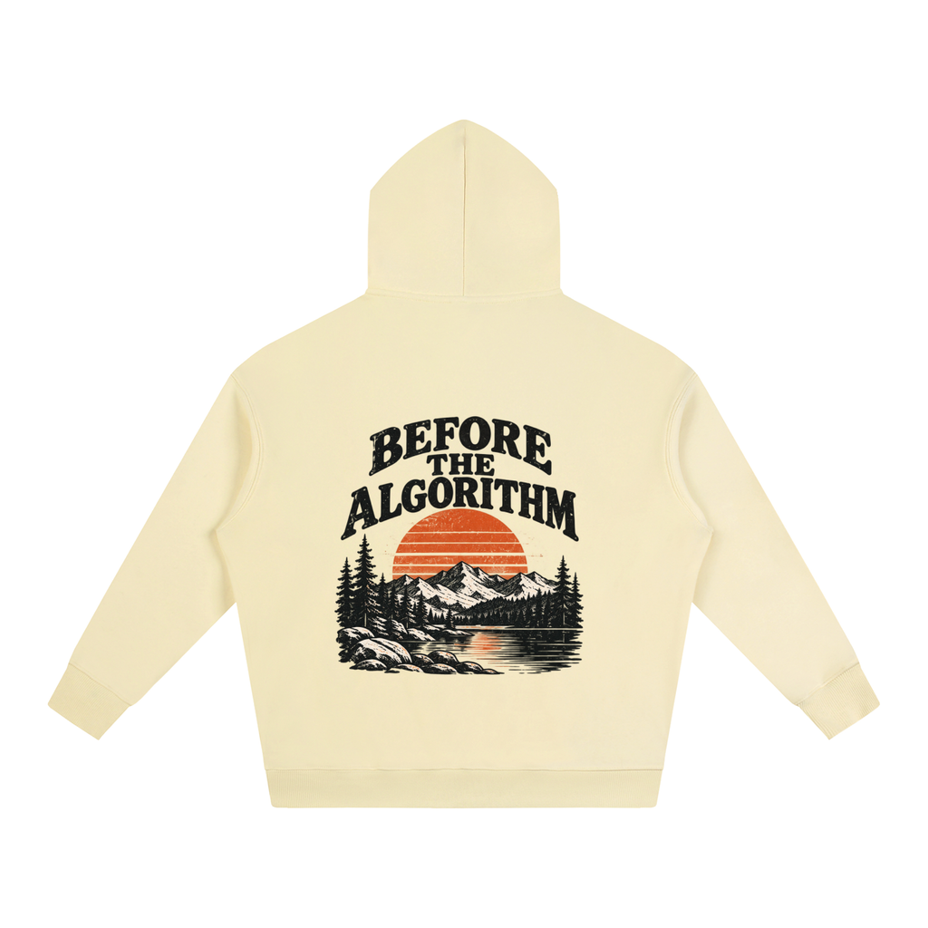 Oversize Fleeced Hoodie